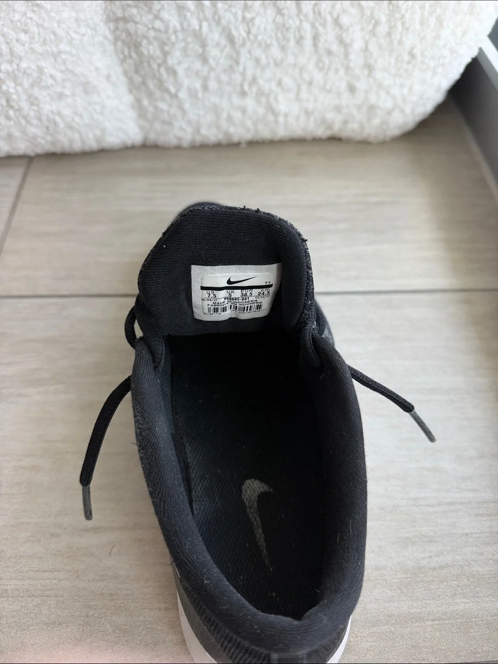 Nike Black and White Athletic Sneakers